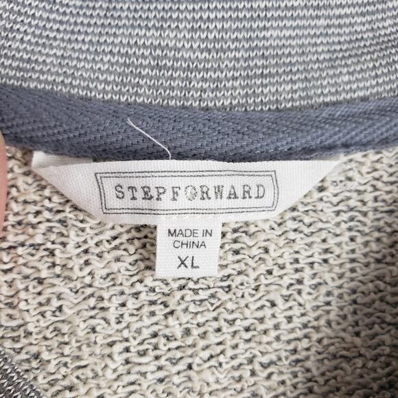 Stepforward Womens XL OSU Oregon State Full Zip Sweatshirt Gray Minimalist Basic - Picture 3 of 8